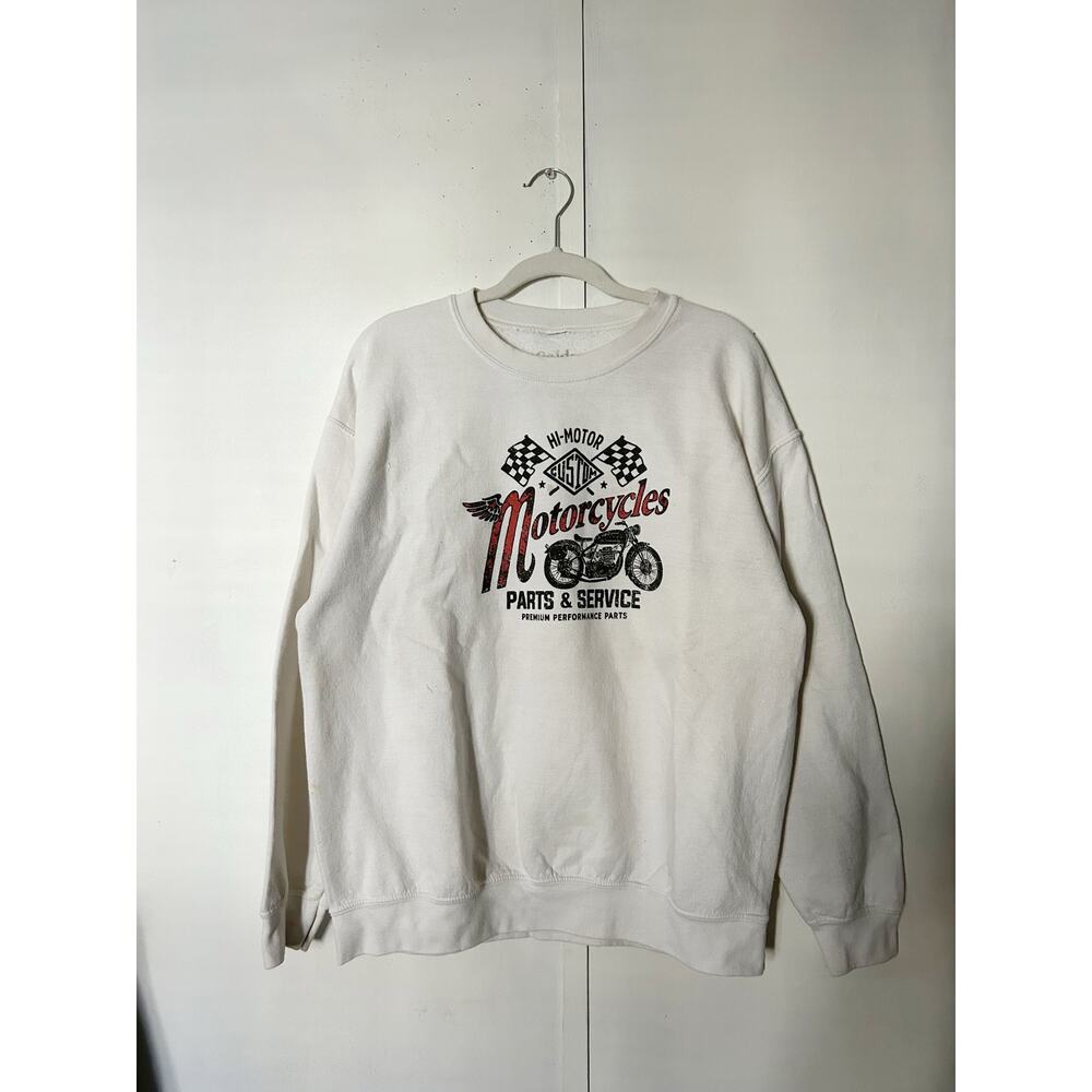 Motorcycle Crewneck Sweatshirt